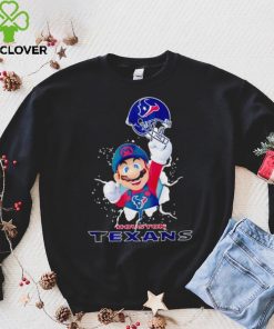 Super Mario x NFL Houston Texans hoodie, sweater, longsleeve, shirt v-neck, t-shirt