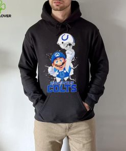 Super Mario x NFL Indianapolis Colts shirt 2 Super Mario x NFL Indianapolis Colts shirt