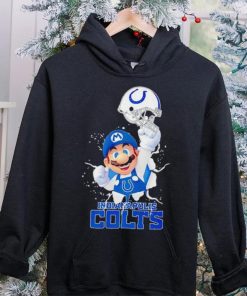 Super Mario x NFL Indianapolis Colts shirt 3 Super Mario x NFL Indianapolis Colts shirt