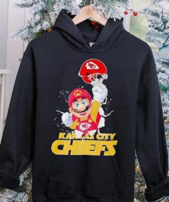Super Mario x NFL Kansas City Chiefs shirt 3 Super Mario x NFL Kansas City Chiefs shirt