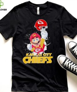Super Mario x NFL Kansas City Chiefs shirt 4 Super Mario x NFL Kansas City Chiefs shirt