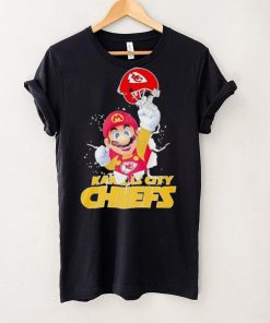 Super Mario x NFL Kansas City Chiefs shirt 5 Super Mario x NFL Kansas City Chiefs shirt
