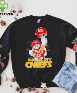 Super Mario x NFL Kansas City Chiefs shirt 7 Super Mario x NFL Kansas City Chiefs shirt