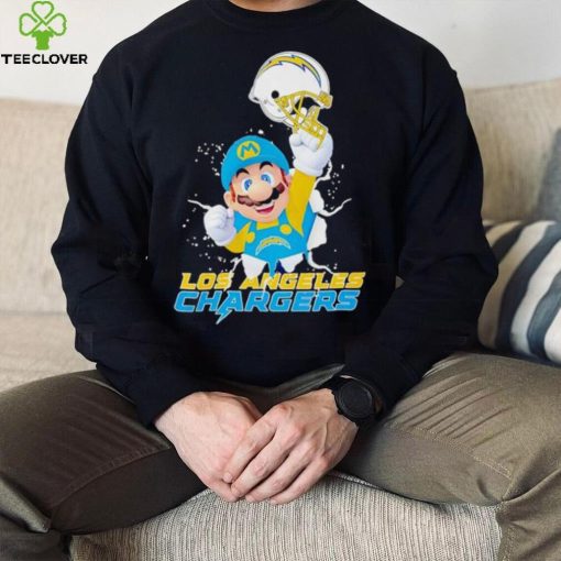 Super Mario x NFL Los Angeles Chargers hoodie, sweater, longsleeve, shirt v-neck, t-shirt