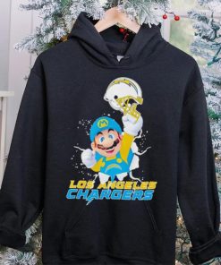 Super Mario x NFL Los Angeles Chargers hoodie, sweater, longsleeve, shirt v-neck, t-shirt