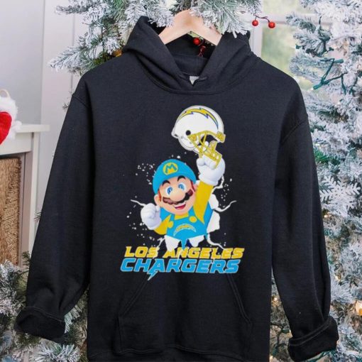 Super Mario x NFL Los Angeles Chargers hoodie, sweater, longsleeve, shirt v-neck, t-shirt