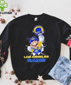 Super Mario x NFL Los Angeles Rams shirt 7 Super Mario x NFL Los Angeles Rams shirt