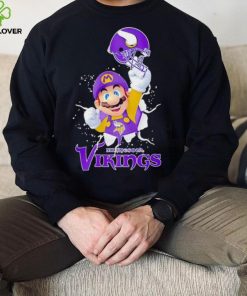 Super Mario x NFL Minnesota Vikings shirt