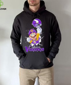 Super Mario x NFL Minnesota Vikings hoodie, sweater, longsleeve, shirt v-neck, t-shirt