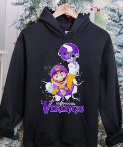 Super Mario x NFL Minnesota Vikings hoodie, sweater, longsleeve, shirt v-neck, t-shirt