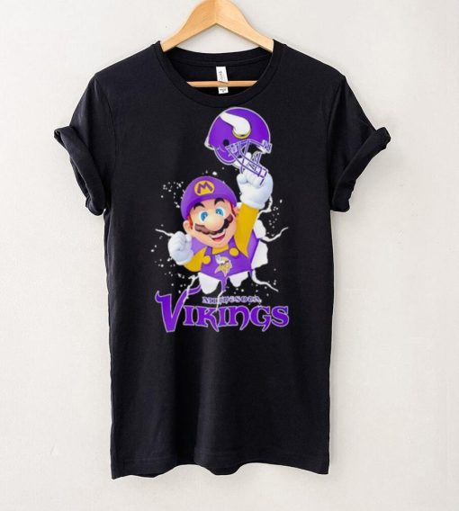 Super Mario x NFL Minnesota Vikings hoodie, sweater, longsleeve, shirt v-neck, t-shirt