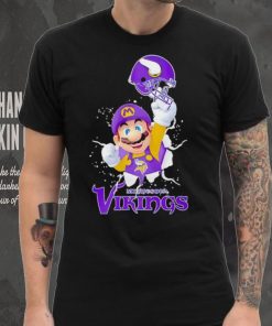 Super Mario x NFL Minnesota Vikings hoodie, sweater, longsleeve, shirt v-neck, t-shirt