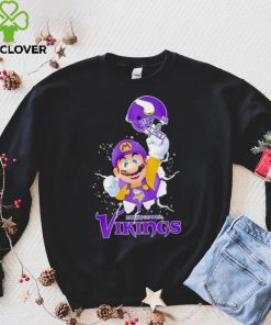 Super Mario x NFL Minnesota Vikings hoodie, sweater, longsleeve, shirt v-neck, t-shirt