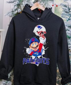 Super Mario x NFL New England Patriots hoodie, sweater, longsleeve, shirt v-neck, t-shirt