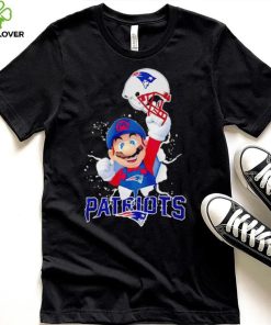 Super Mario x NFL New England Patriots hoodie, sweater, longsleeve, shirt v-neck, t-shirt