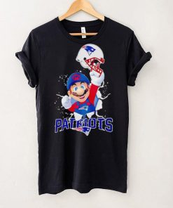 Super Mario x NFL New England Patriots hoodie, sweater, longsleeve, shirt v-neck, t-shirt