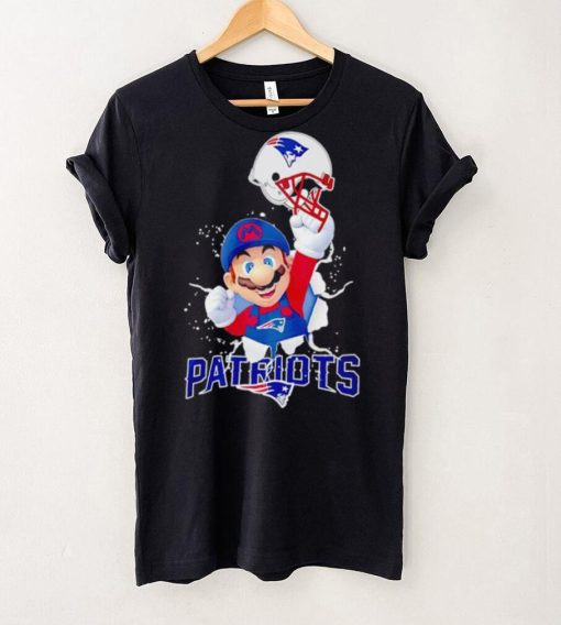 Super Mario x NFL New England Patriots hoodie, sweater, longsleeve, shirt v-neck, t-shirt