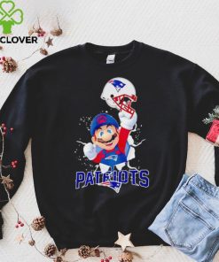 Super Mario x NFL New England Patriots hoodie, sweater, longsleeve, shirt v-neck, t-shirt