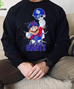 Super Mario x NFL New York Giants shirt