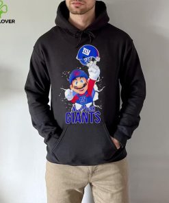 Super Mario x NFL New York Giants shirt 2 Super Mario x NFL New York Giants shirt