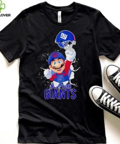 Super Mario x NFL New York Giants shirt 4 Super Mario x NFL New York Giants shirt