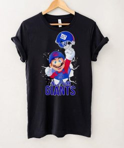 Super Mario x NFL New York Giants shirt 5 Super Mario x NFL New York Giants shirt