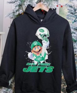 Super Mario x NFL New York Jets shirt 3 Super Mario x NFL New York Jets shirt