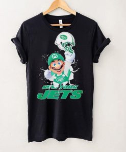 Super Mario x NFL New York Jets shirt 5 Super Mario x NFL New York Jets shirt