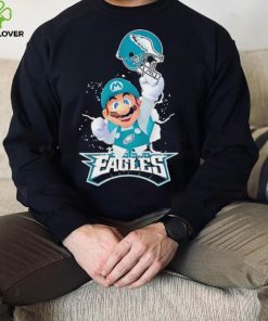 Super Mario x NFL Philadelphia Eagles shirt
