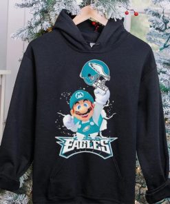 Super Mario x NFL Philadelphia Eagles shirt