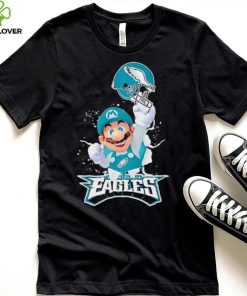 Super Mario x NFL Philadelphia Eagles shirt