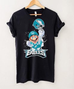 Super Mario x NFL Philadelphia Eagles shirt