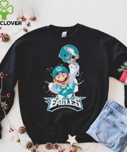 Super Mario x NFL Philadelphia Eagles shirt