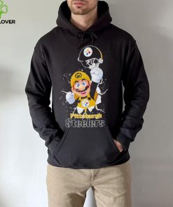 Super Mario x NFL Pittsburgh Steelers hoodie, sweater, longsleeve, shirt v-neck, t-shirt