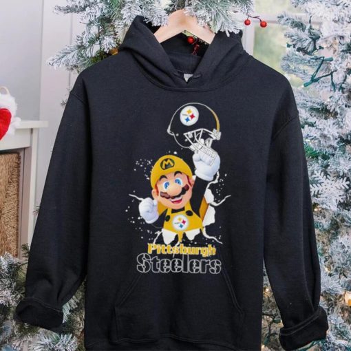 Super Mario x NFL Pittsburgh Steelers hoodie, sweater, longsleeve, shirt v-neck, t-shirt