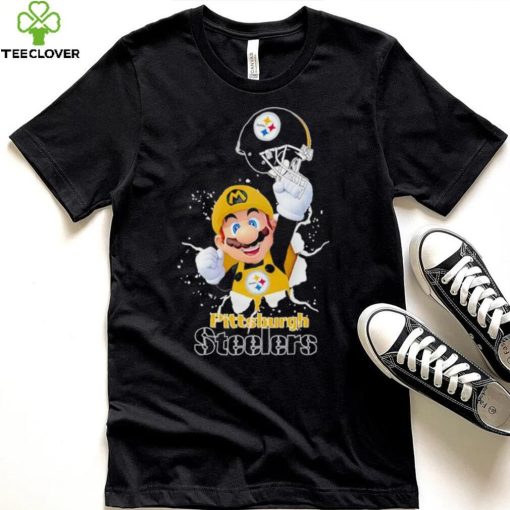 Super Mario x NFL Pittsburgh Steelers hoodie, sweater, longsleeve, shirt v-neck, t-shirt