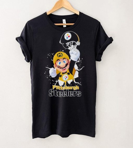 Super Mario x NFL Pittsburgh Steelers hoodie, sweater, longsleeve, shirt v-neck, t-shirt