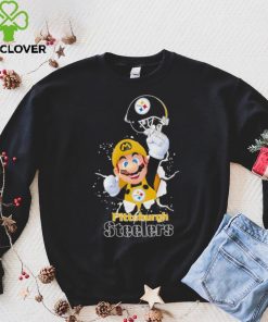 Super Mario x NFL Pittsburgh Steelers hoodie, sweater, longsleeve, shirt v-neck, t-shirt