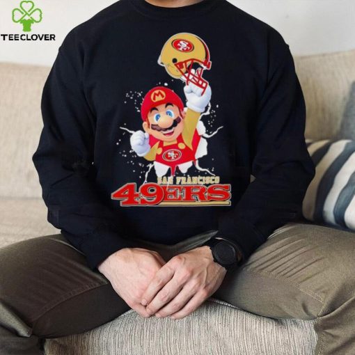 Super Mario x NFL San Francisco 49ers hoodie, sweater, longsleeve, shirt v-neck, t-shirt