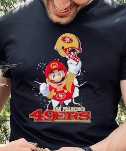 Super Mario x NFL San Francisco 49ers hoodie, sweater, longsleeve, shirt v-neck, t-shirt