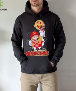 Super Mario x NFL San Francisco 49ers hoodie, sweater, longsleeve, shirt v-neck, t-shirt