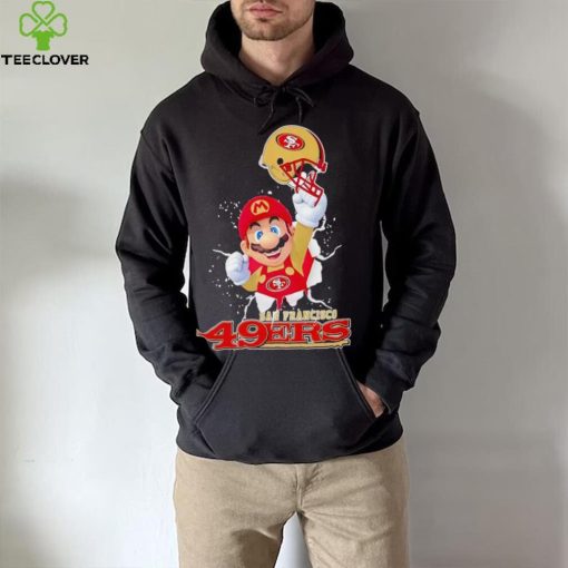 Super Mario x NFL San Francisco 49ers hoodie, sweater, longsleeve, shirt v-neck, t-shirt