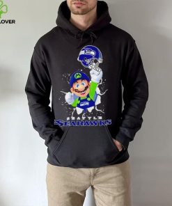 Super Mario x NFL Seattle Seahawks hoodie, sweater, longsleeve, shirt v-neck, t-shirt