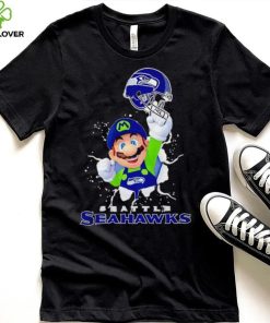 Super Mario x NFL Seattle Seahawks hoodie, sweater, longsleeve, shirt v-neck, t-shirt