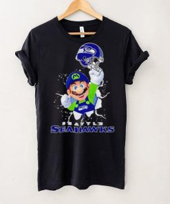 Super Mario x NFL Seattle Seahawks hoodie, sweater, longsleeve, shirt v-neck, t-shirt