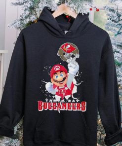Super Mario x NFL Tampa Bay Buccaneers shirt 3 Super Mario x NFL Tampa Bay Buccaneers shirt