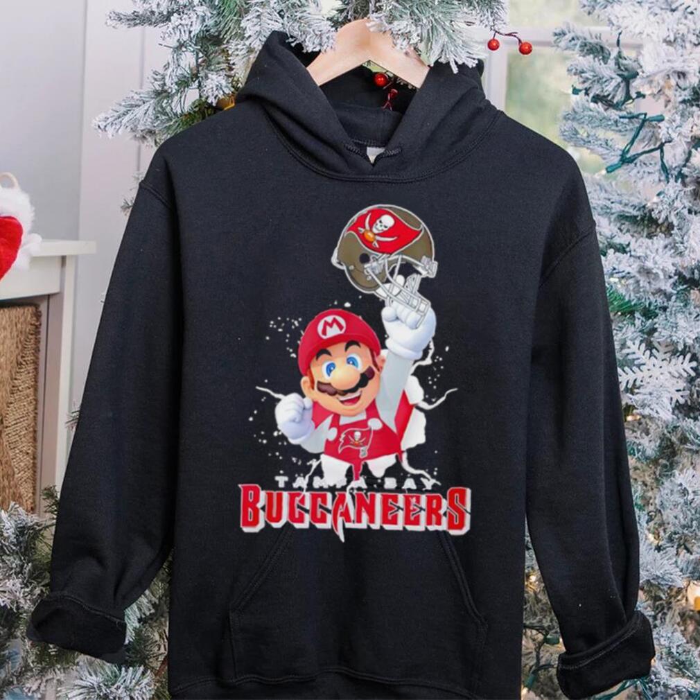 Super Mario x NFL Tampa Bay Buccaneers shirt Super Mario x NFL Tampa Bay Buccaneers shirt