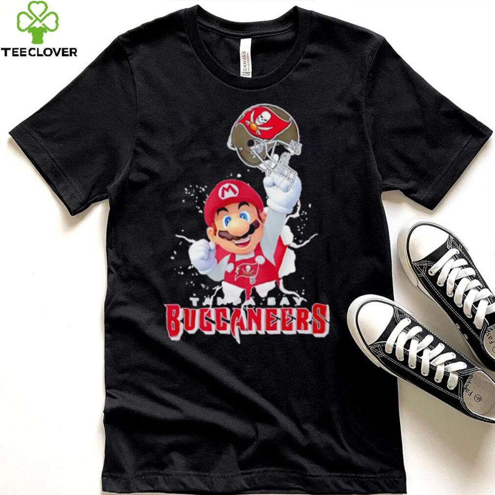 Super Mario x NFL Tampa Bay Buccaneers shirt Super Mario x NFL Tampa Bay Buccaneers shirt