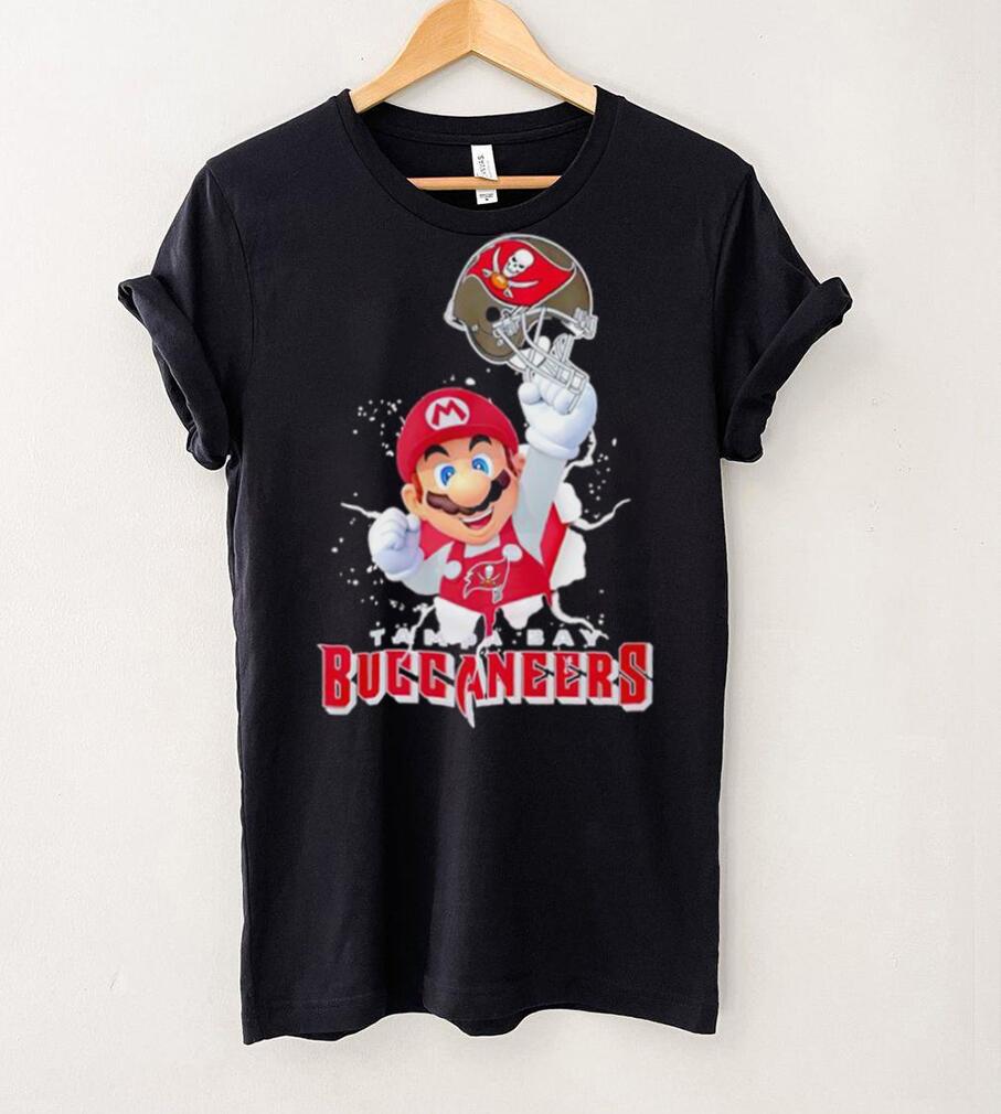 Super Mario x NFL Tampa Bay Buccaneers shirt Super Mario x NFL Tampa Bay Buccaneers shirt