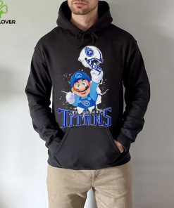Super Mario x NFL Tennessee Titans shirt 2 Super Mario x NFL Tennessee Titans shirt